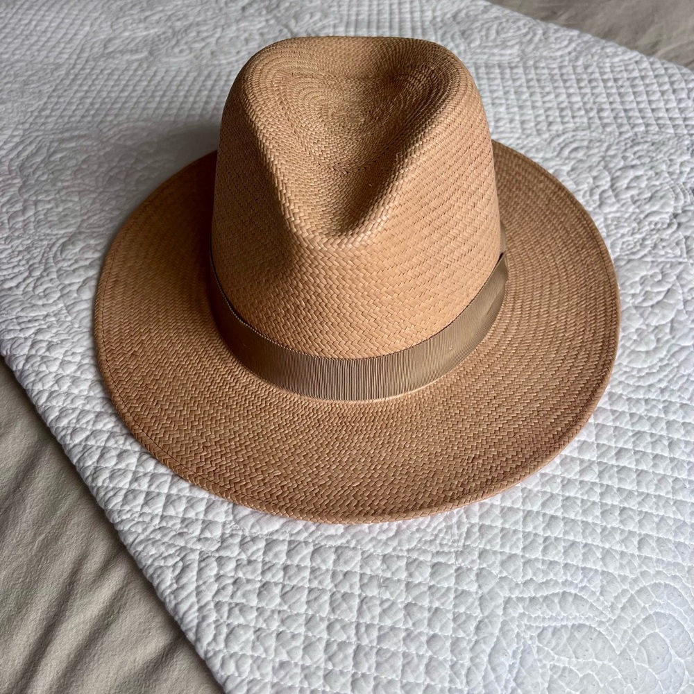 Rag&Bone Straw Fedora Hat - Picture 2 of 4